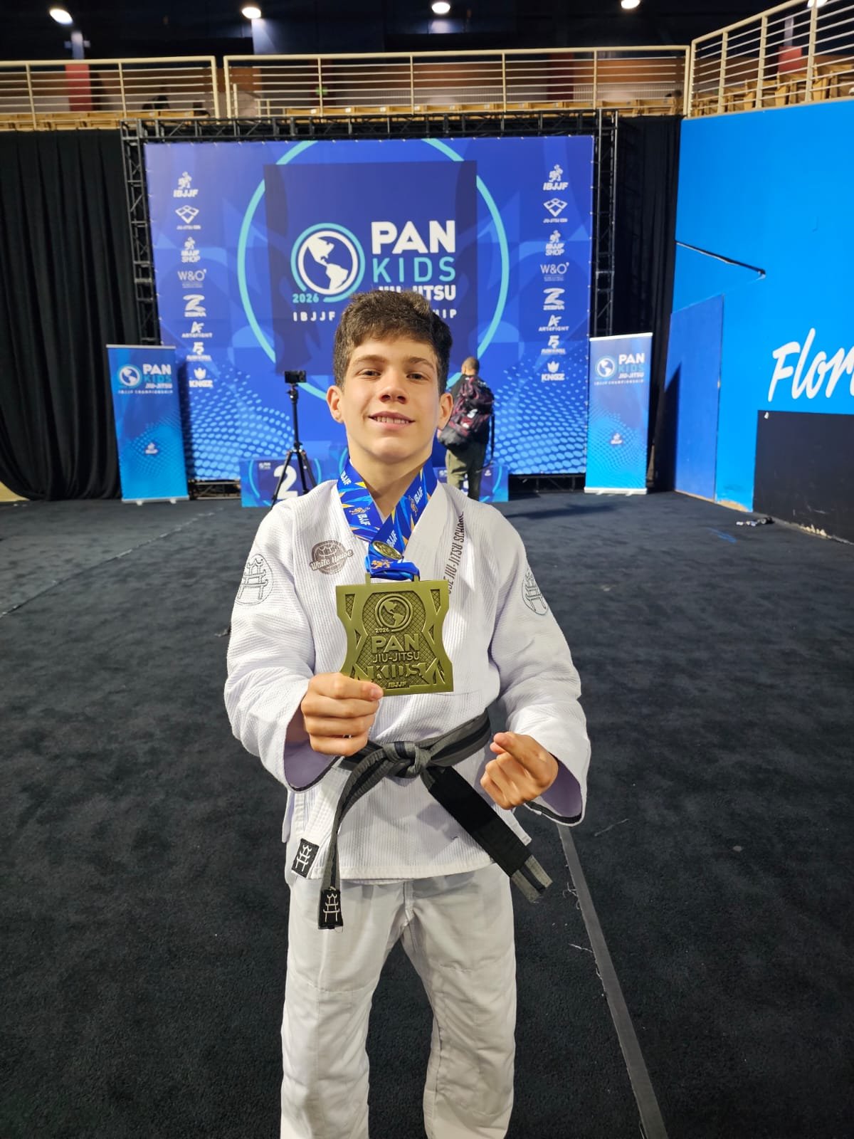 Gabriel Mesquita conquista bronze no Pan Kids