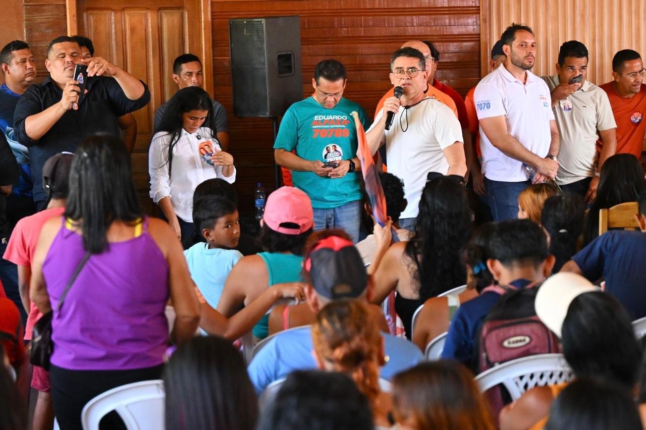 David Almeida destaca 20 km de ramais em Manaquiri