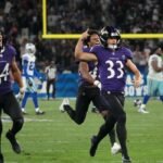 Maracanã recebe noite histórica da NFL com vitória dos Ravens