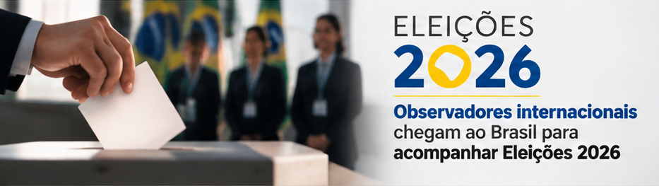 Observadores analisam tecnologia eleitoral brasileira em 2026